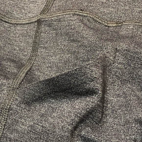 Lululemon Pace Rival Crop Heathered Grey / Black #W6ACIS * 8* - Picture 7 of 12
